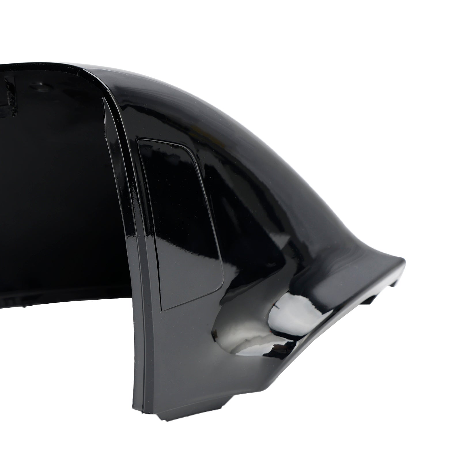 2010-2015 VW T5 Transporter Caravelle Multivan Gloss Black Wing Door Mirror Cover Caps vänster+höger