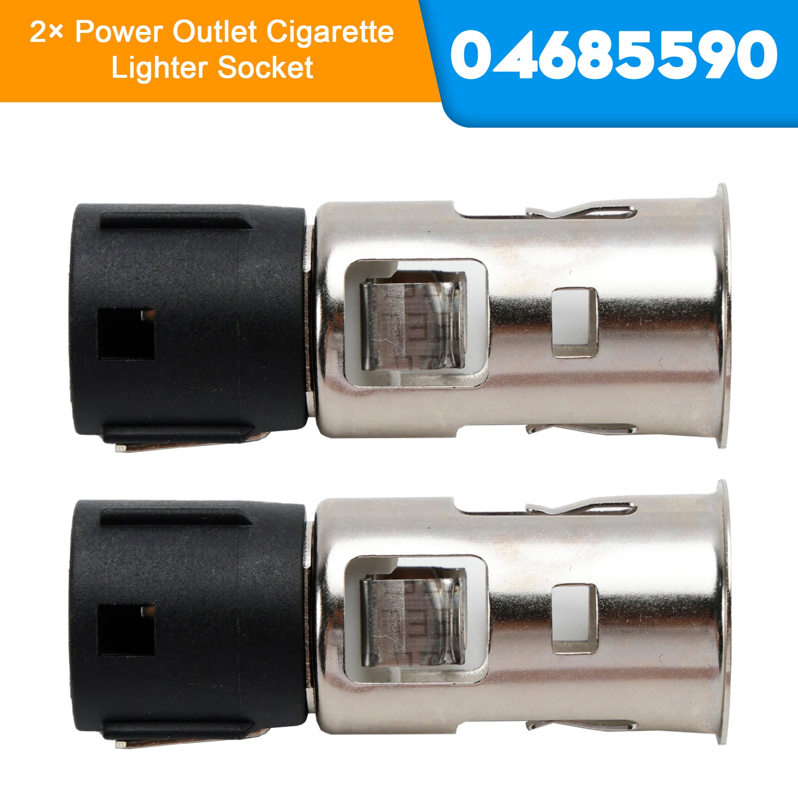 2 × prise allume-cigare 04685590 pour Dodge Ram