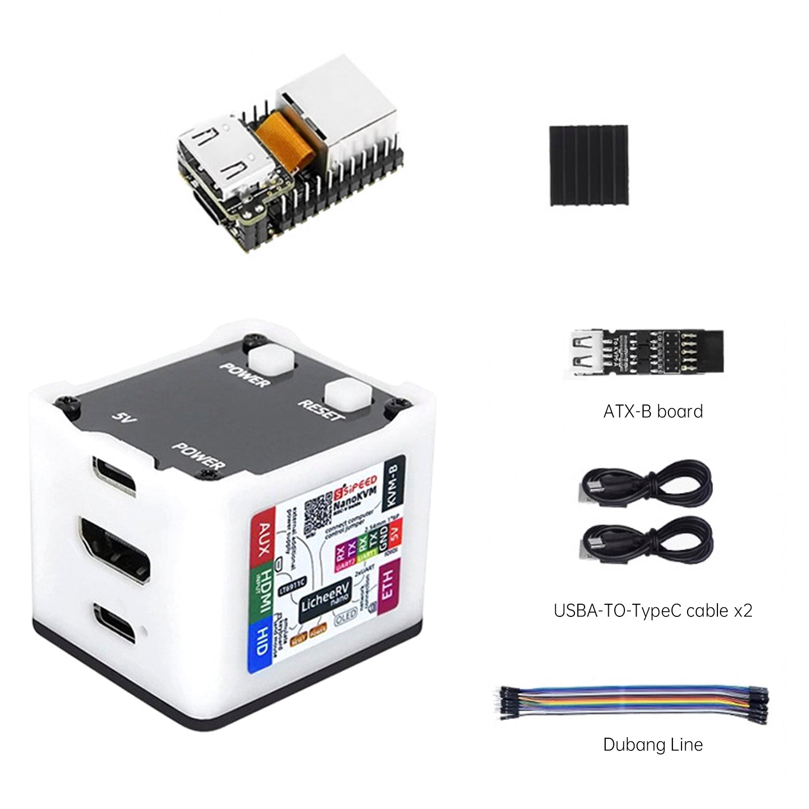 Sipeed NanoKVM Bediening op afstand Onderhoudsserver PIKVM Afstandsbediening UART