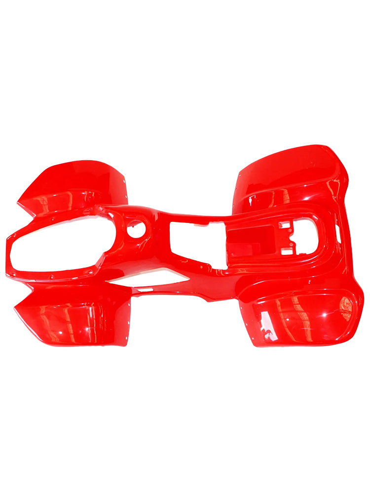 Kit de garde-boue de carénage en plastique pour 50cc 70cc 110cc dinosaure Quad Dirt Bike ATV rouge