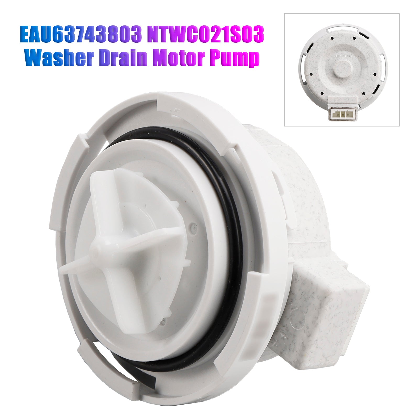 EAU63743803 NTWC021S03 Odtokový čerpadlo pre práčku pre LG práčku