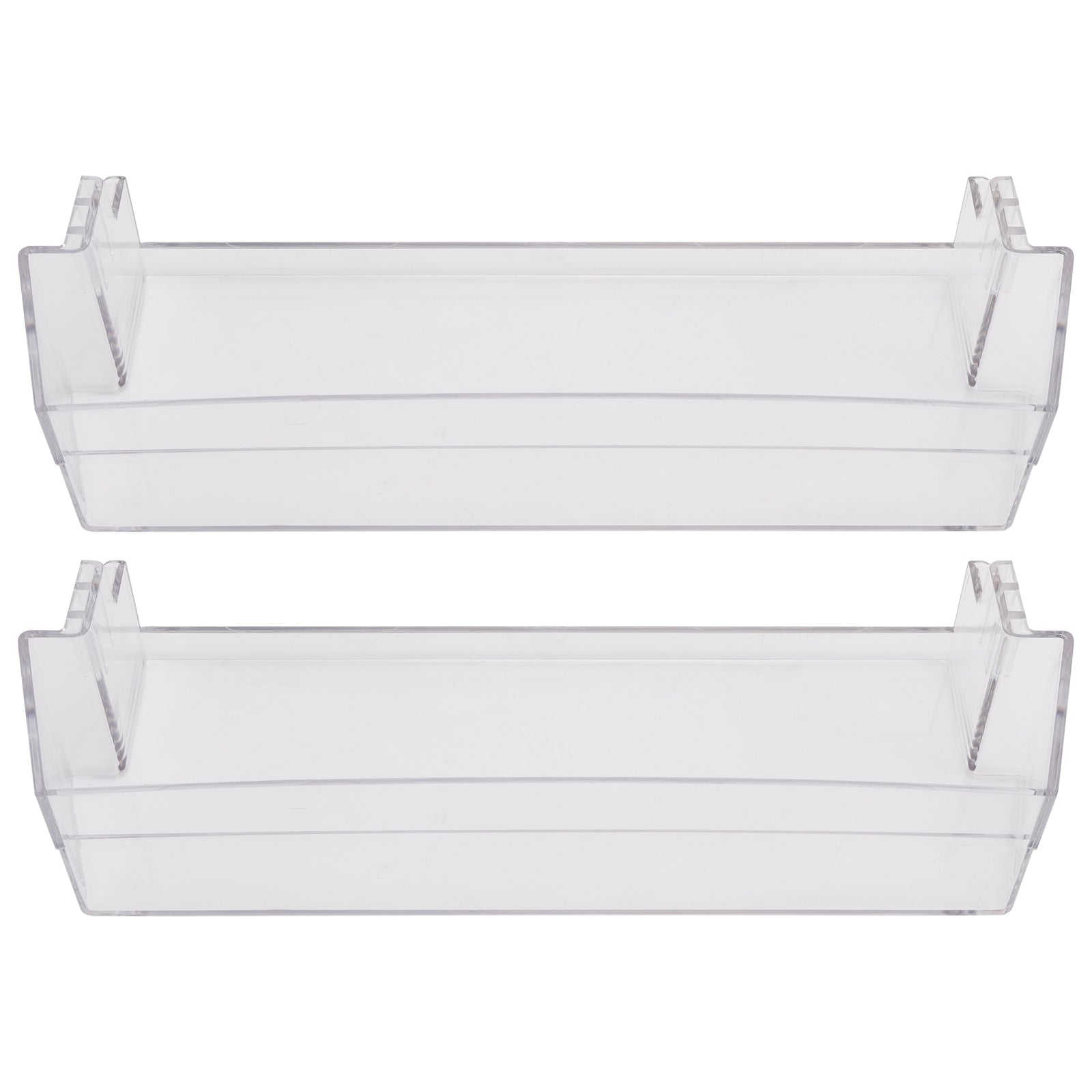 2PCS Fridge Shelf Grey Clear Middle Or Top Door Bin 306mm For Dometic Caravan
