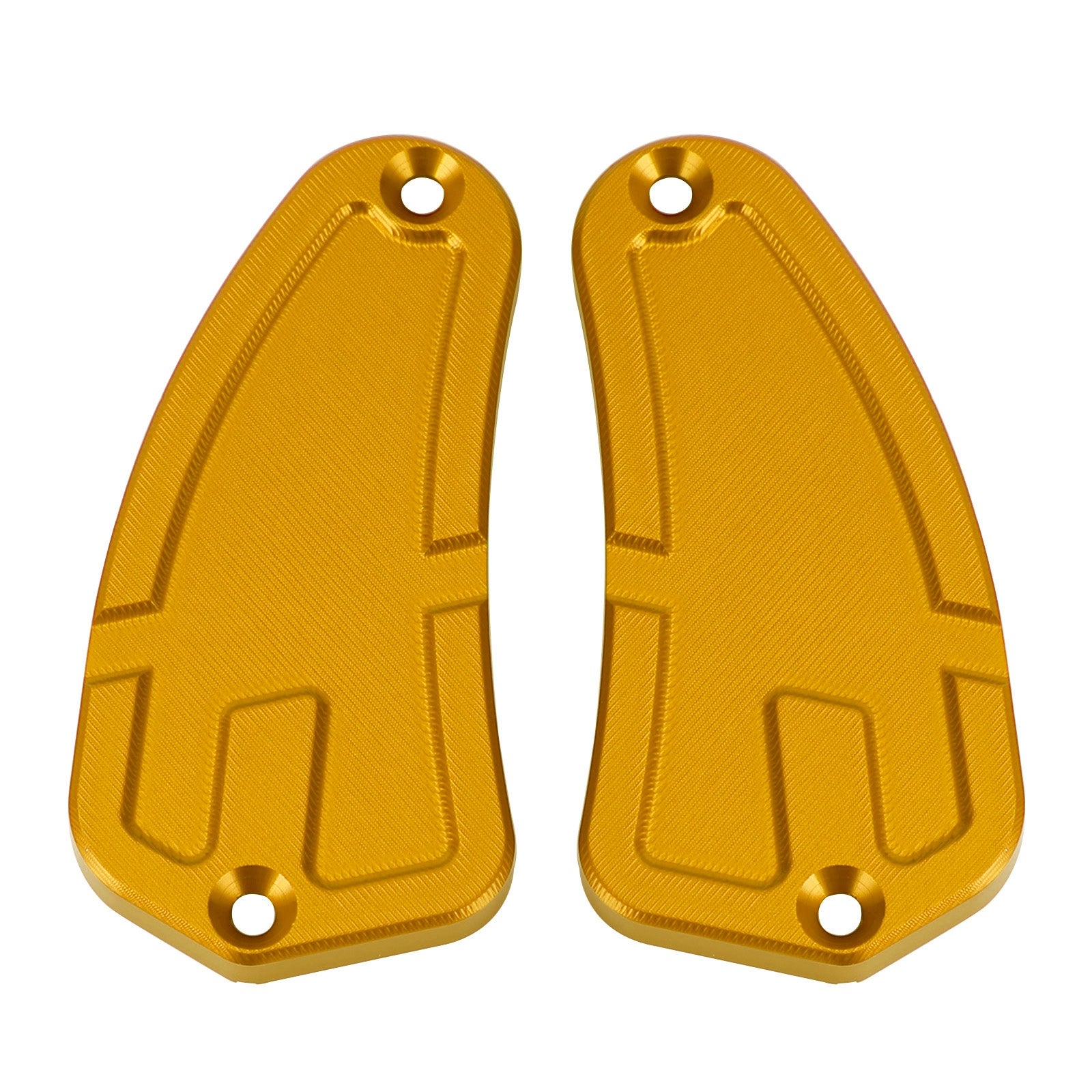 MV Agusta Dragster 800 RC RR SCS Rosso Brake + Clutch Reservoir Caps Gold