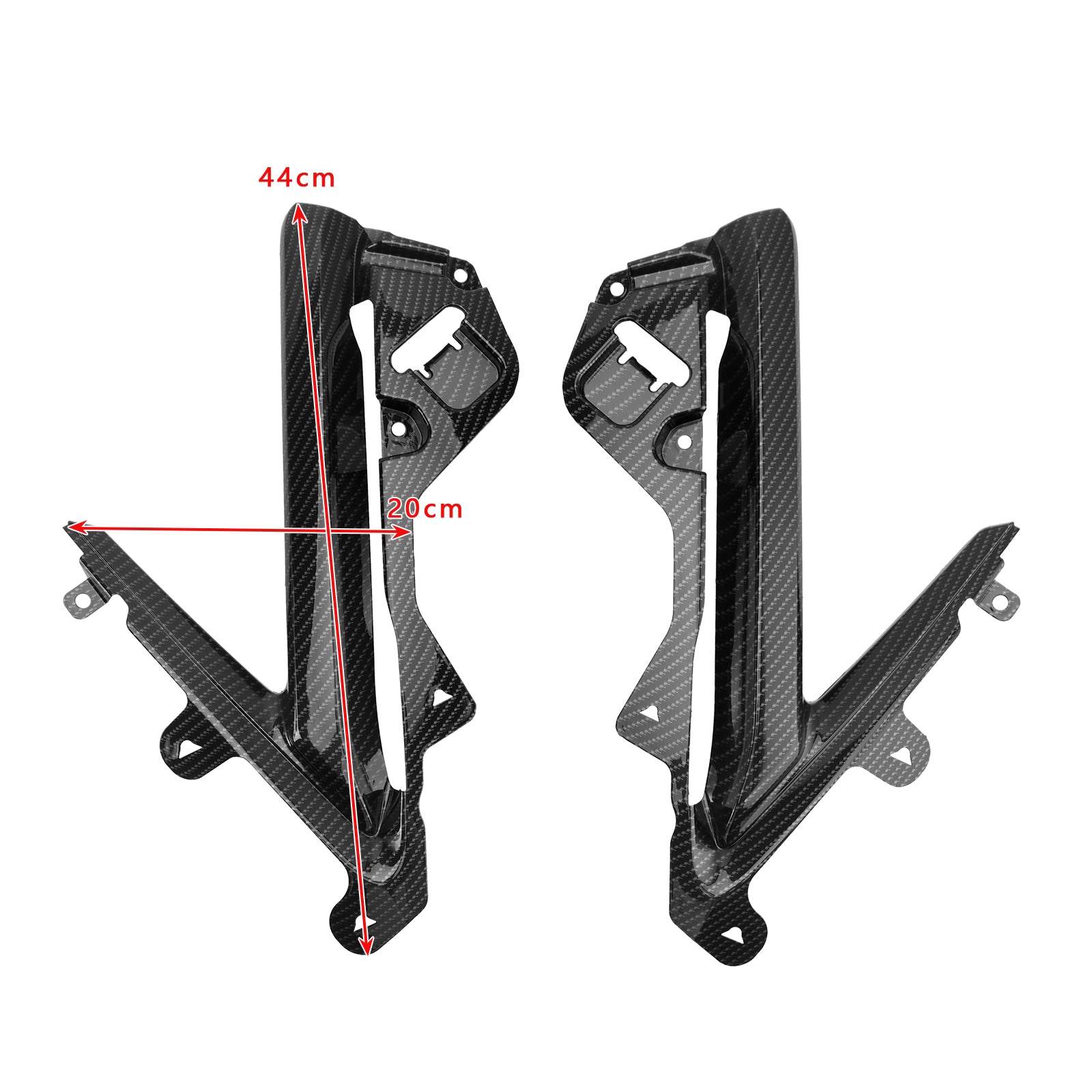 2024-2025 Daytona 660 Cubierta lateral interior Carenado