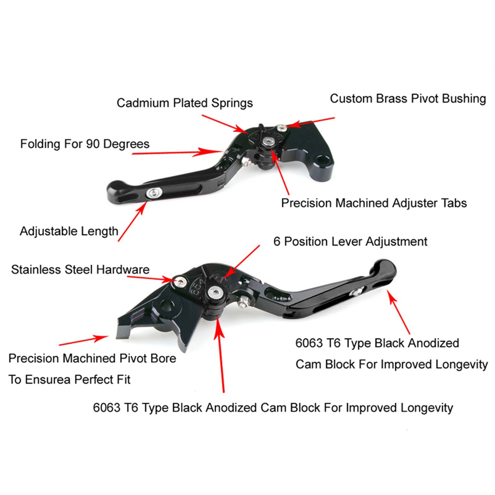 Adjustable Clutch Brake Lever fit for YAMAHA YZF R7 MT-10/SP FZ-10/SP 2022-23