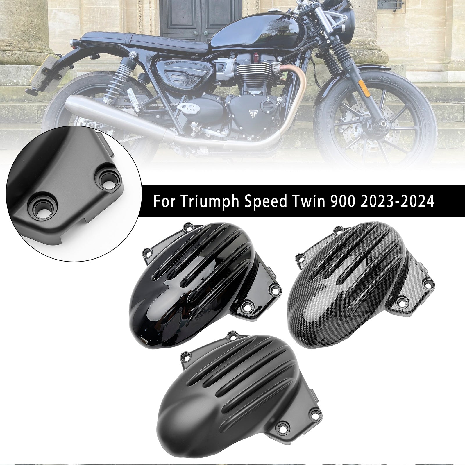 2023-2024 Speed Twin 900 Front Sprocket Chain Guard Fairing Cover