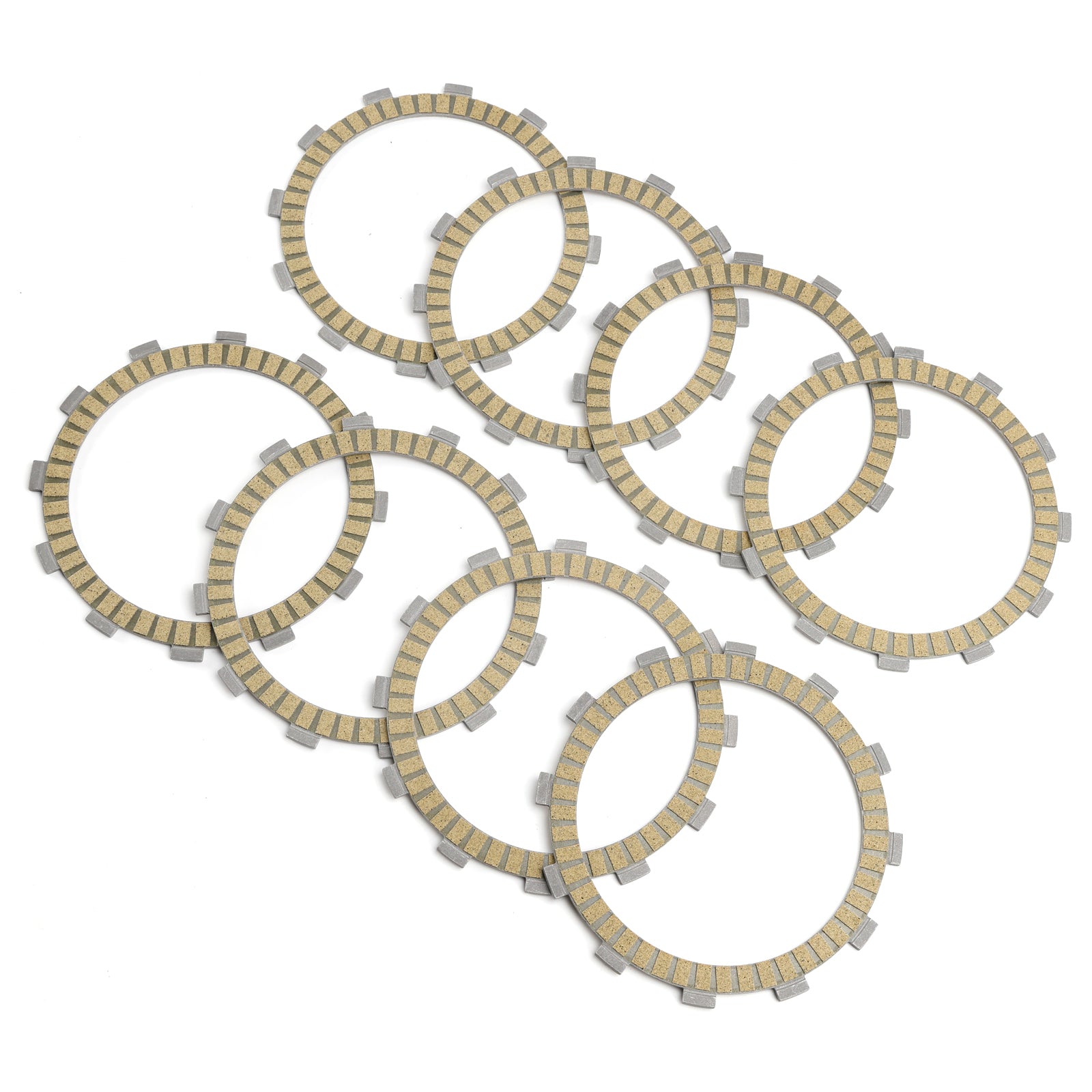 Clutch Friction Plate Kit för Kawasaki ZX900 Ninja 900 1984-1986 13088-1013