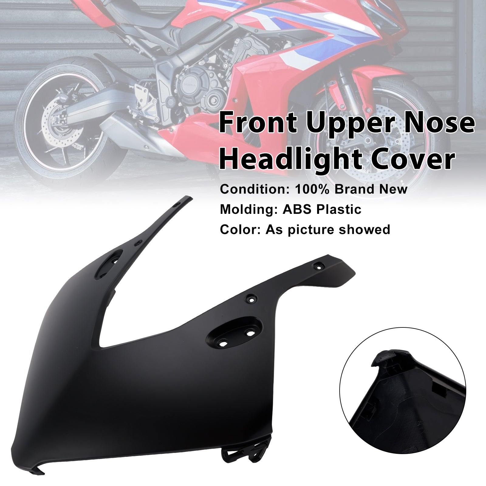 2024-2025 Honda CBR650R Front Nose Headlight Panel Cover Fairing