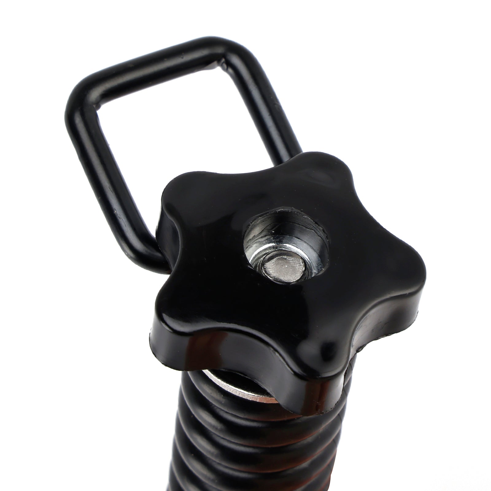 Pair Tie Down Anchor With D-Ring 1" Black Black For Polaris Rzr 570 800 900 1000