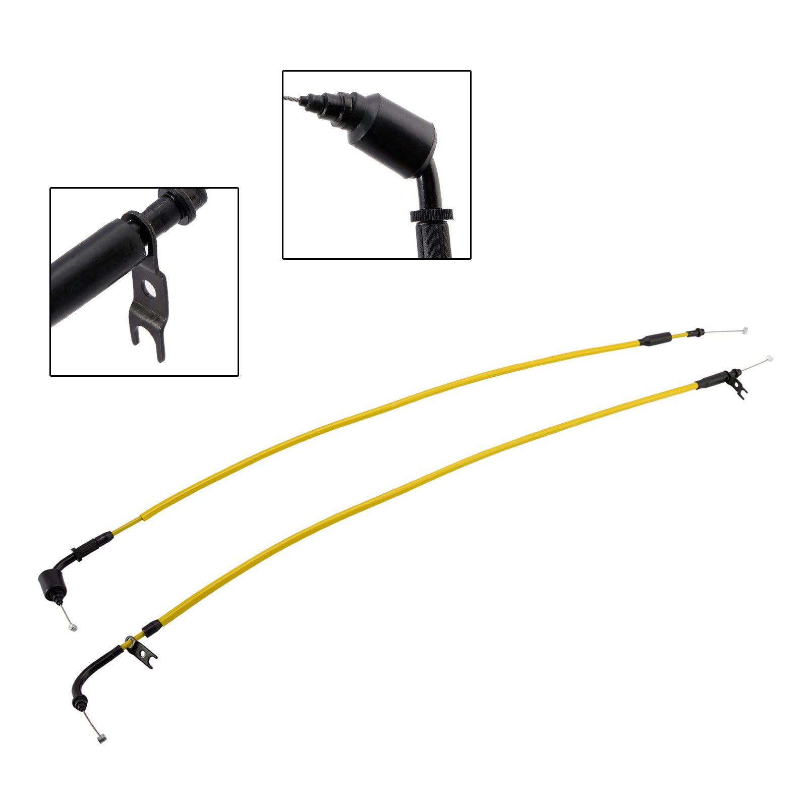 Škrtiaci káblový drôt pre Suzuki GSXR1000 2017-2023 žltá