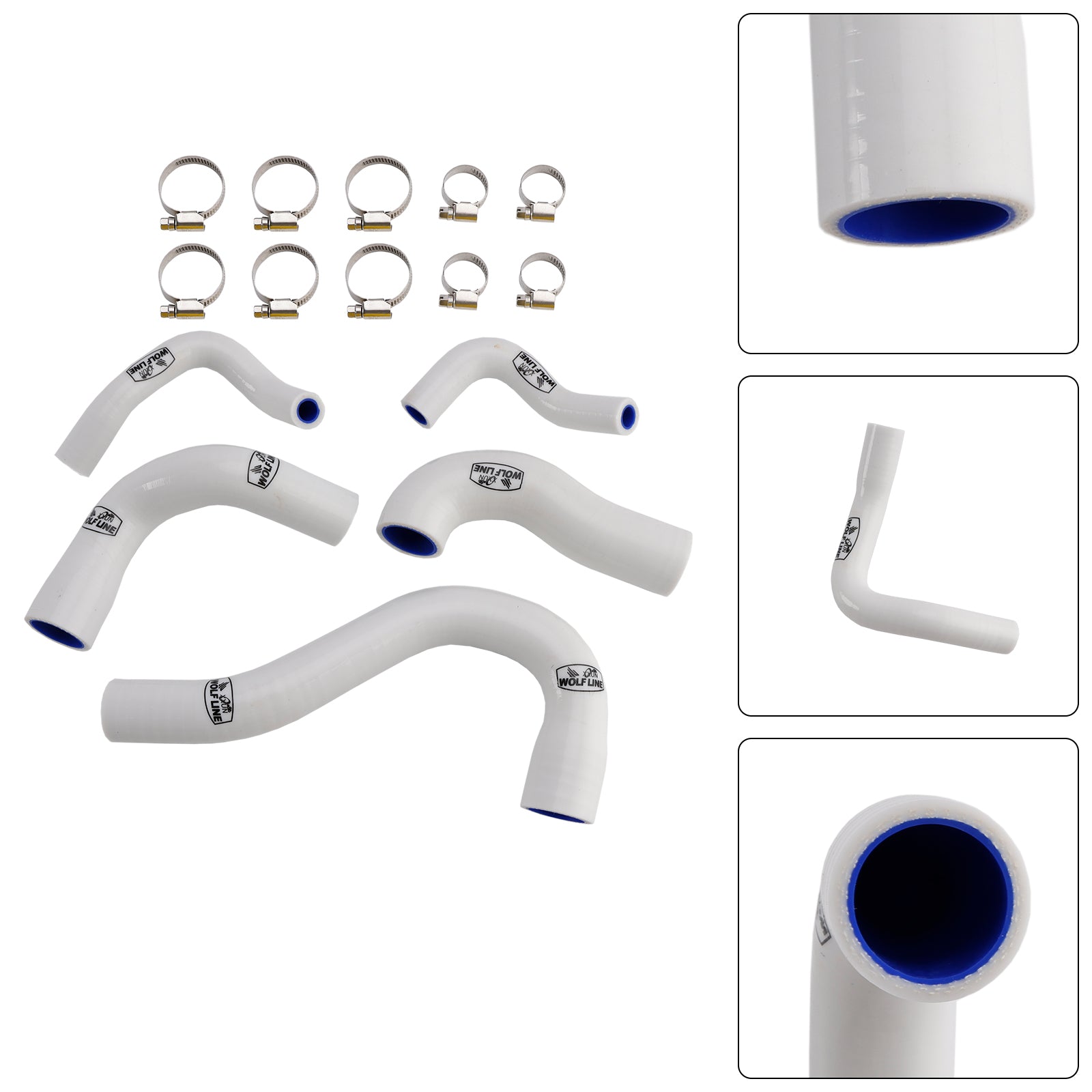 Yamaha MT-09 XSR900 TRACER 9/GT Todos os anos Silicone Radiator Coolant Mangueira