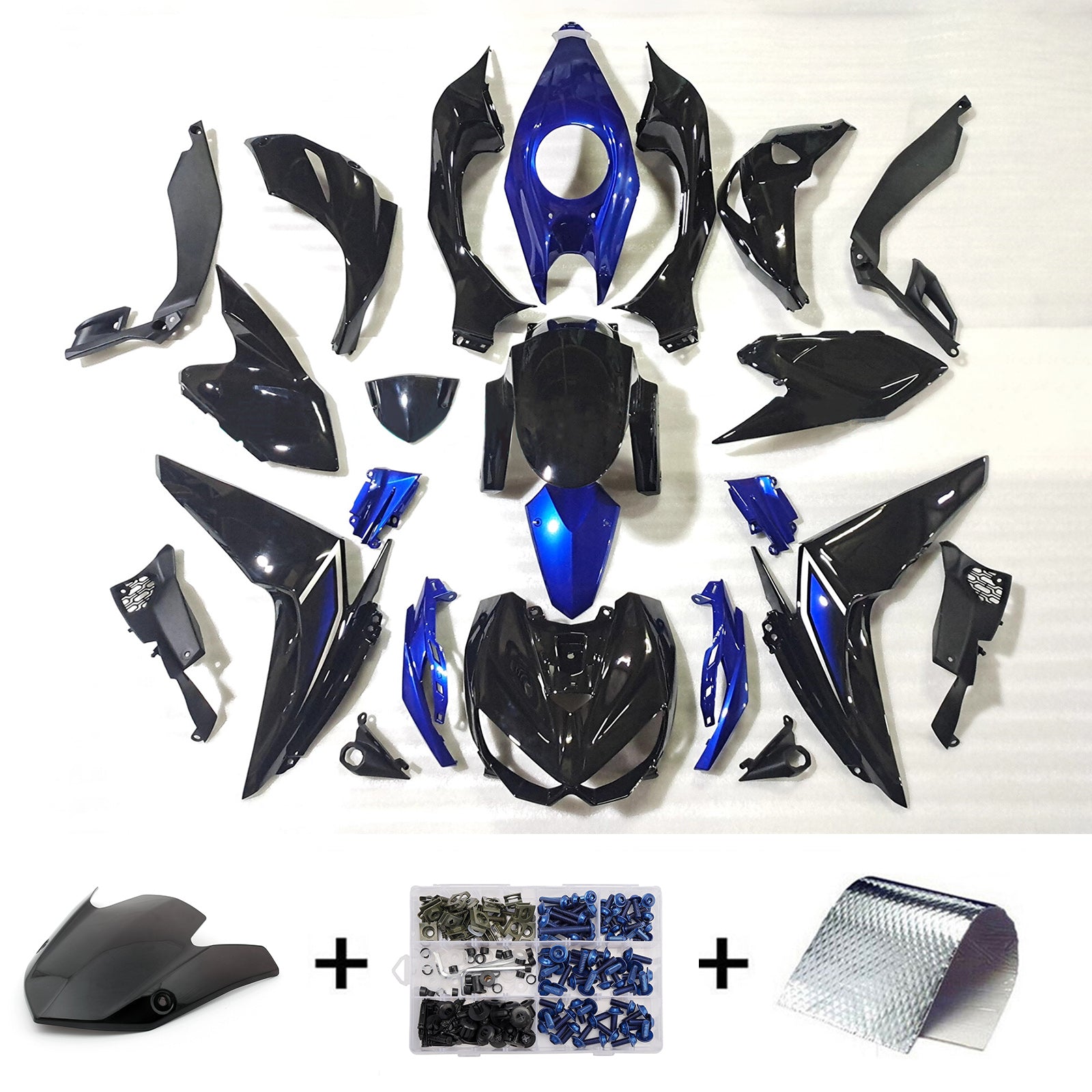 Injection Fairing Kit Bodywork Plastic ABS fit For Kawasaki Z1000 2014-2017