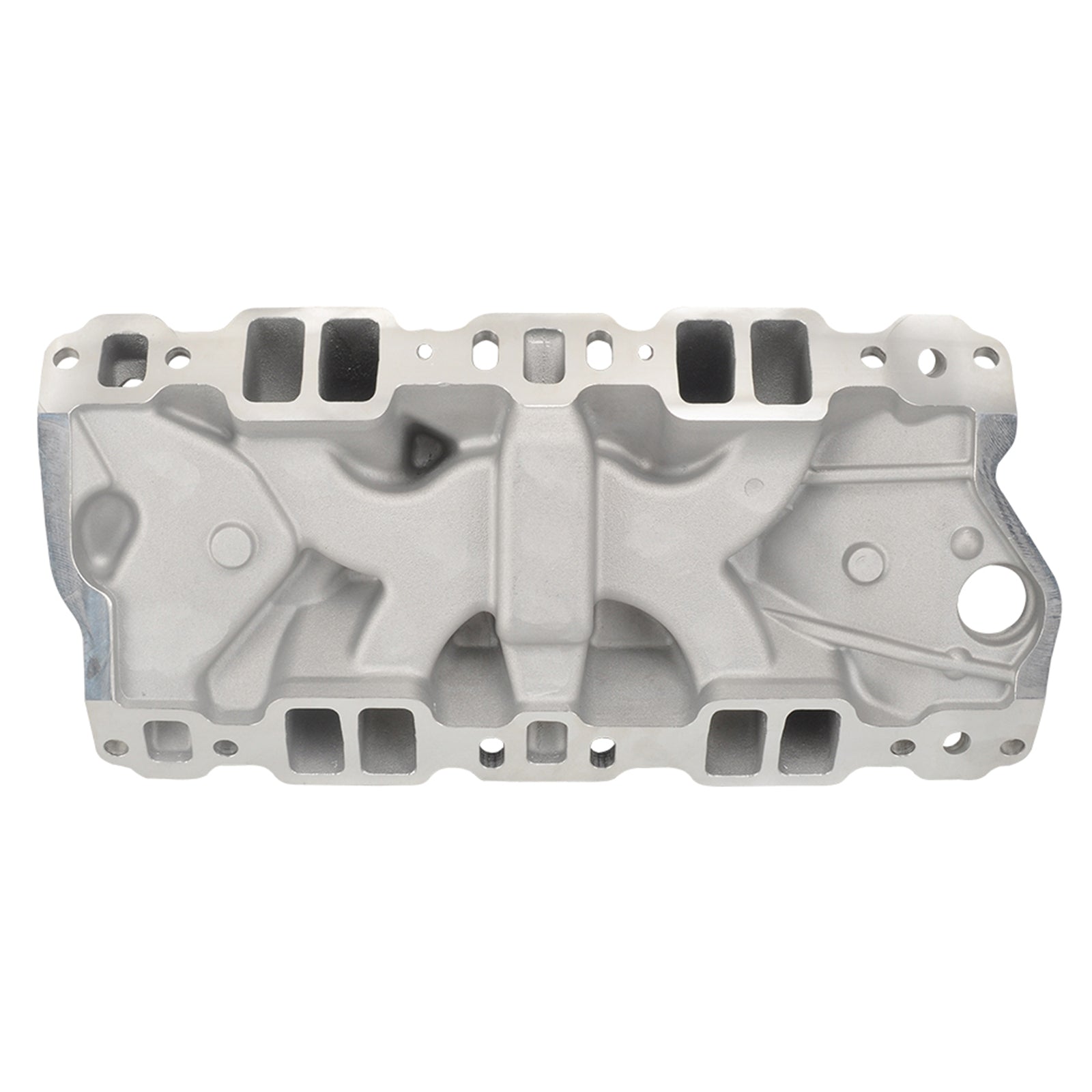 Dual Plane Inlaatspruitstuk geschikt voor Chevy Small Block 305 327 350 400 57-86 High Rise