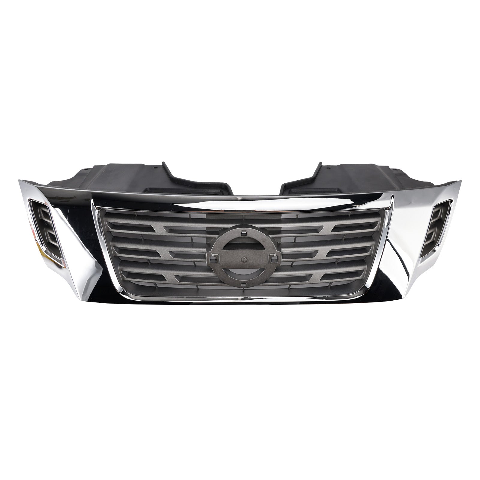 Chrome Front Bumper Grill Grille Fit Nissan Navara NP300 D23 2015-2020