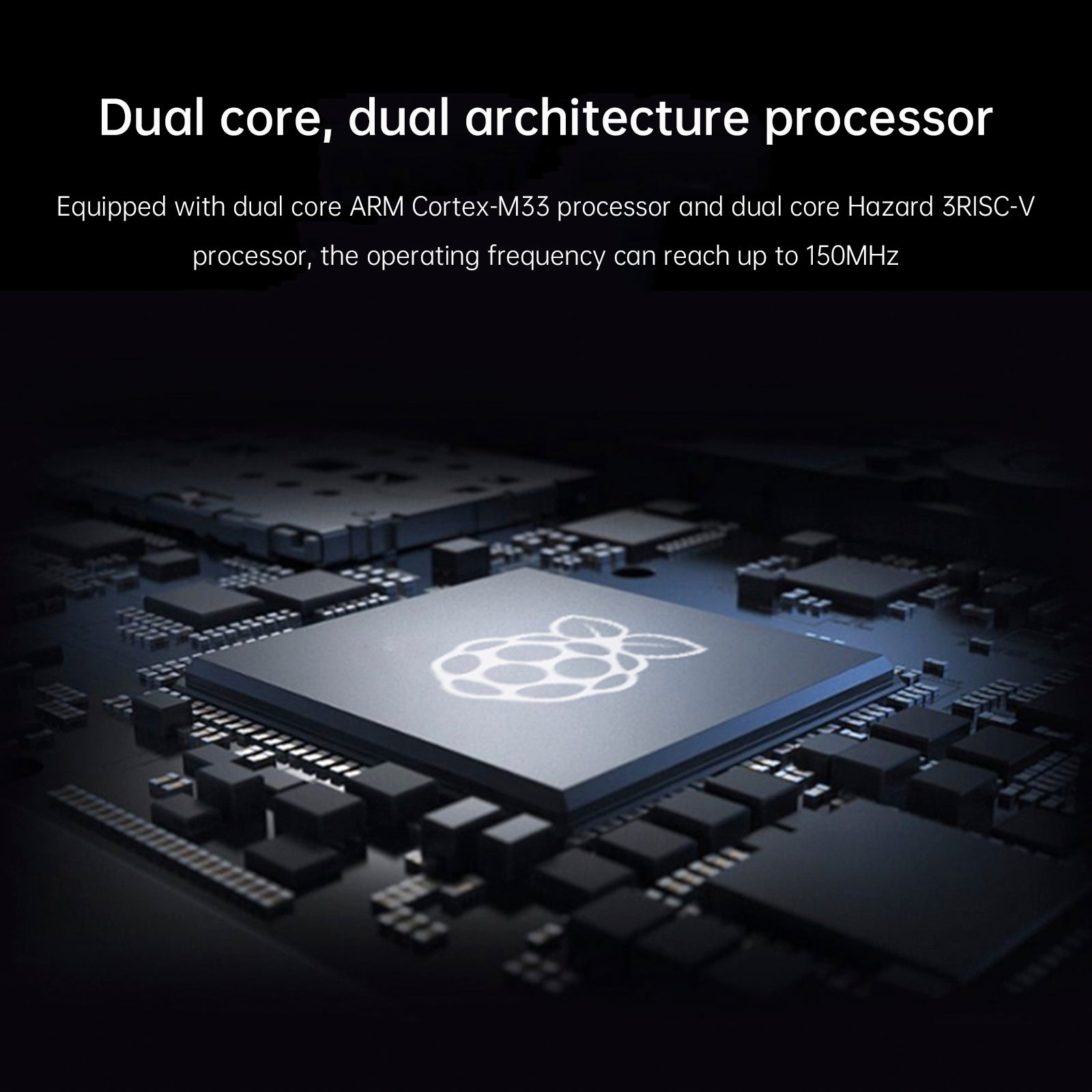 Raspberry Pi RP2350A USB-ontwikkelbord Microcontroller met dubbele architectuur