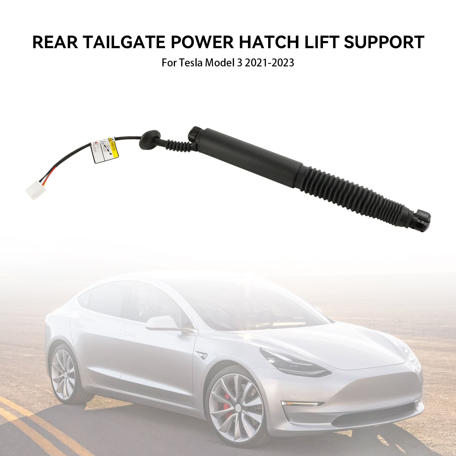2021-2023 Tesla Model 3 Power Tailgate Power Lift Support Struthz vänster sida