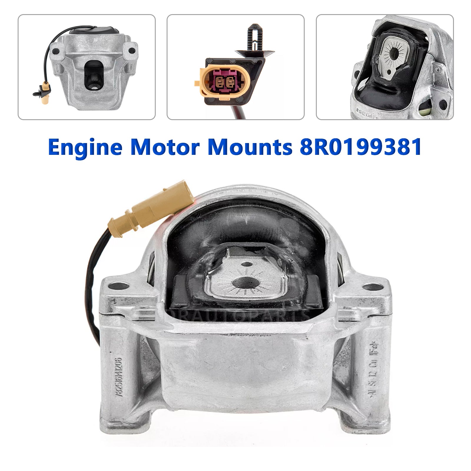 Motor ľavá pravá bočná držiak na montáž motora Motor 8R0199381 pre Audi A4 2009-2016