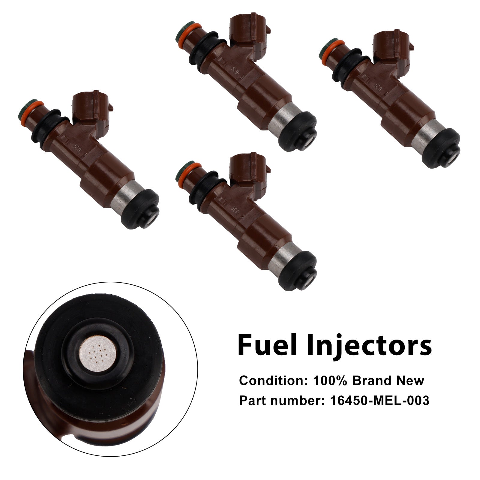 4PCS 16450-MEL-003 Iniciadores de carburador para Honda CBR1000RR VFR800 VFR800F CB1300