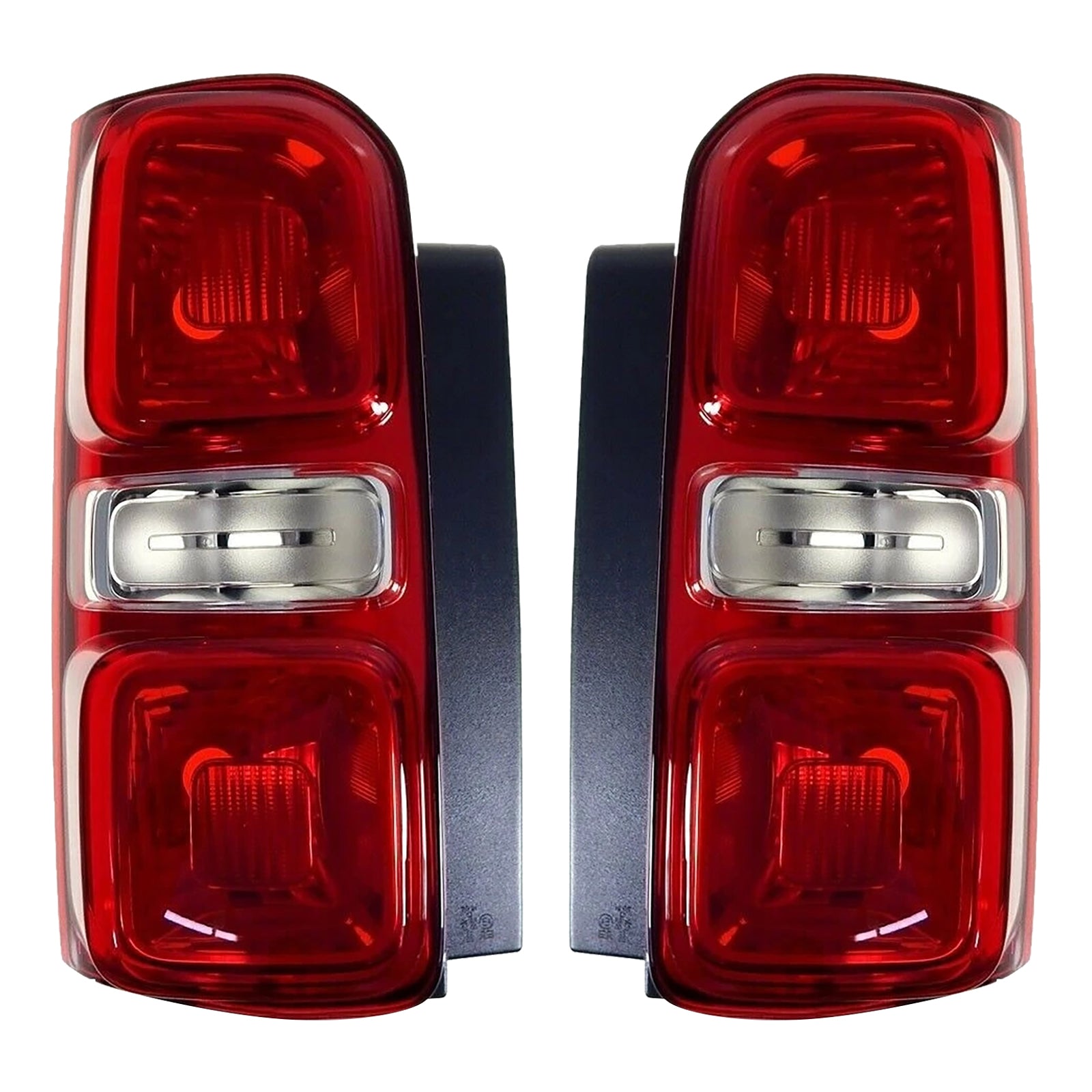 Left+Right Rear Tail Light Halogen 9808243180 For Peugeot Expert/Traveller 16-21