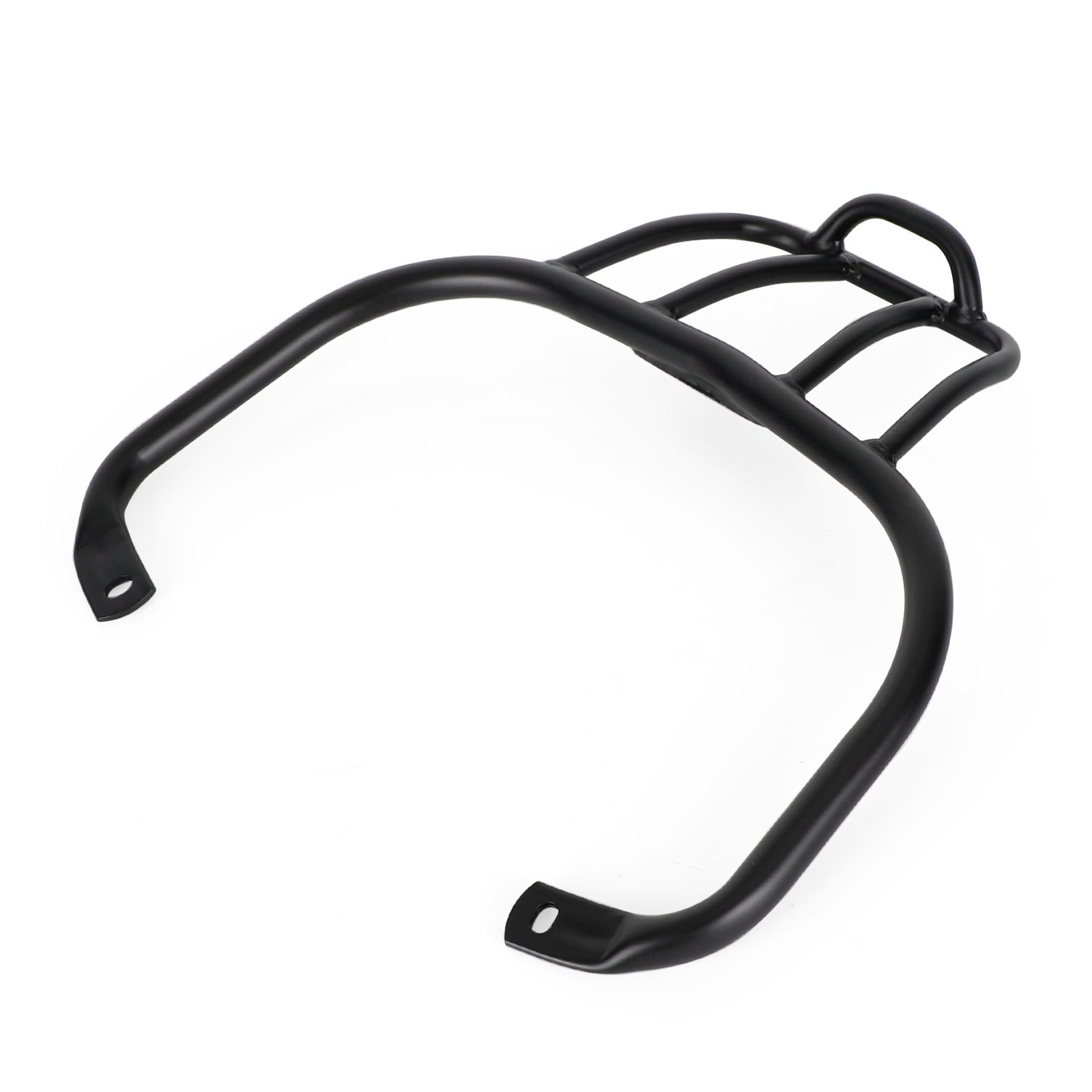 Čierny zadný batožinový nosič podporného stojana s rukoväťou pre Vespa GTS GTV GTL GT