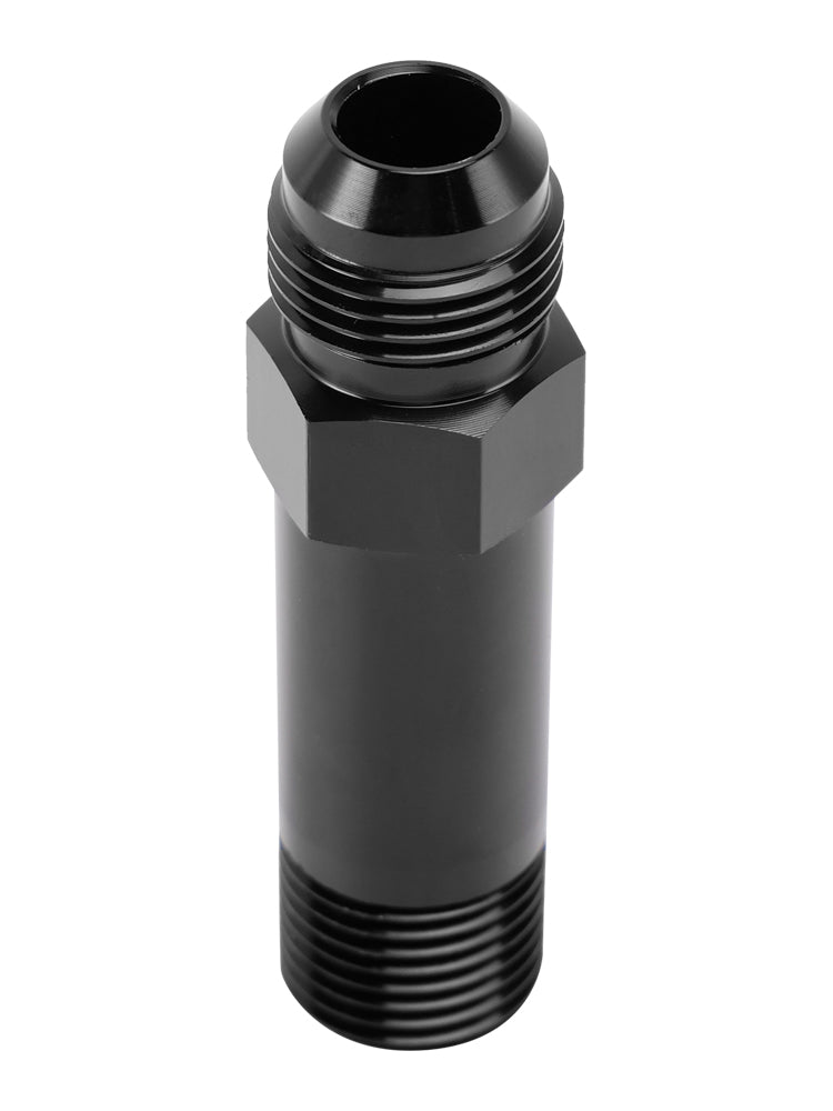 Droit -10AN Flare Mâle vers 1/2" Raccord adaptateur de vidange turbo pour tuyau conique NPT