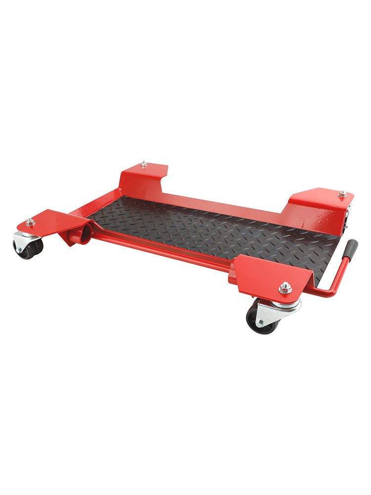 Motorcycle Center Stand Moving Dolly Trolley Plateforme 360 Degle Couchés 250kg