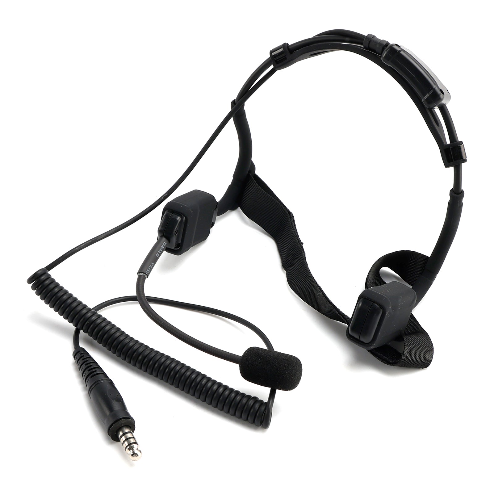7.1-C9 Advanced Rear Mount Big Plug Tactical Earhook Headset Bone Headphones