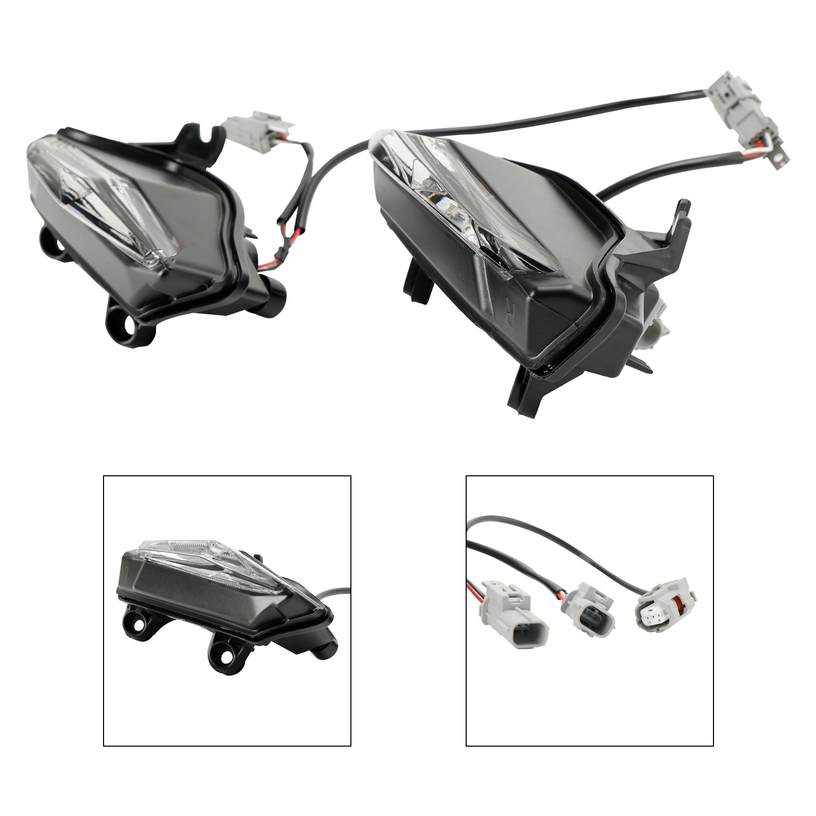 2020-2023 YAMAHA YZF-R1 YZF R1 Protector de faro delantero Parrilla Led transparente