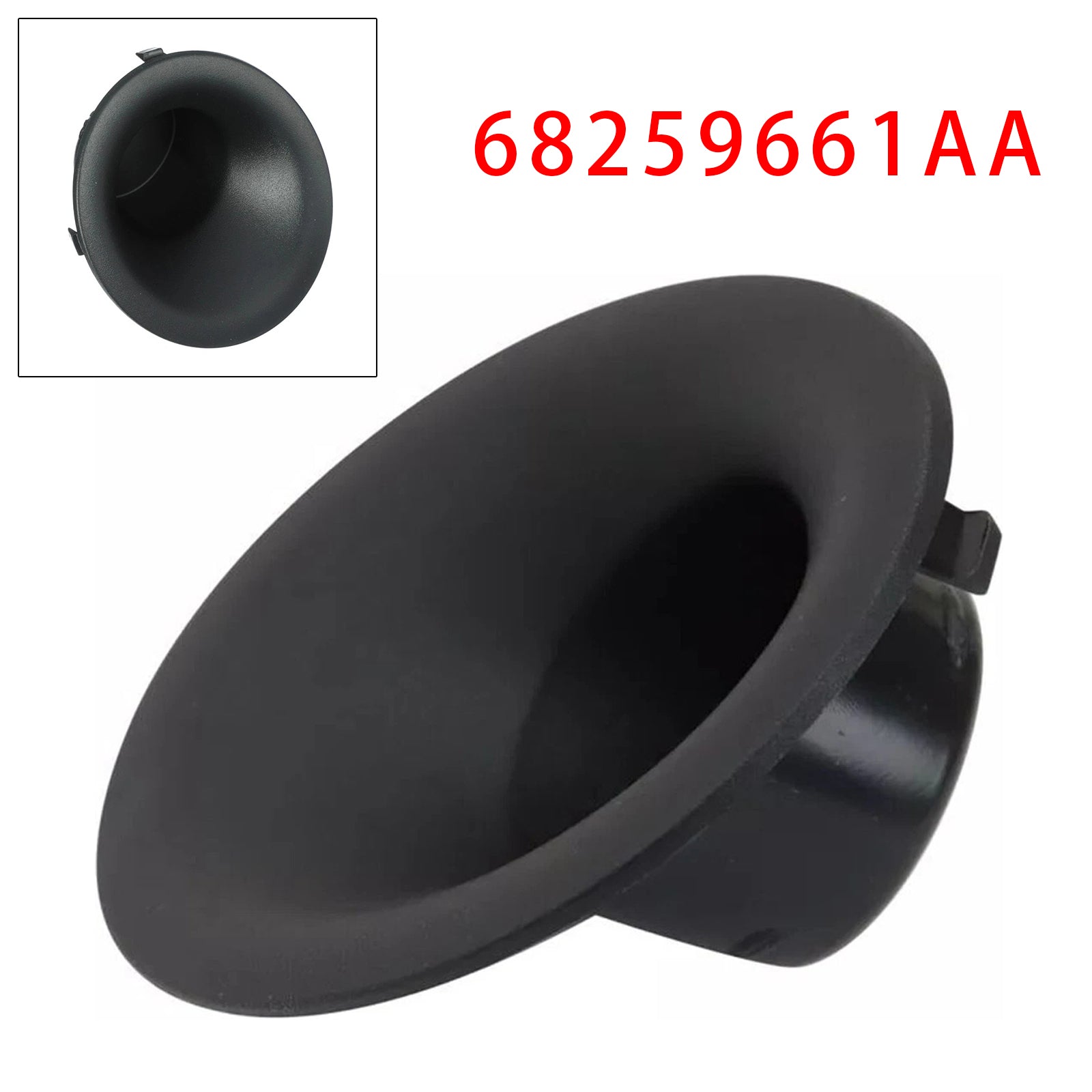 Høyre side tåkelys dekke for Dodge Challenger 2015-2022 68259660AA