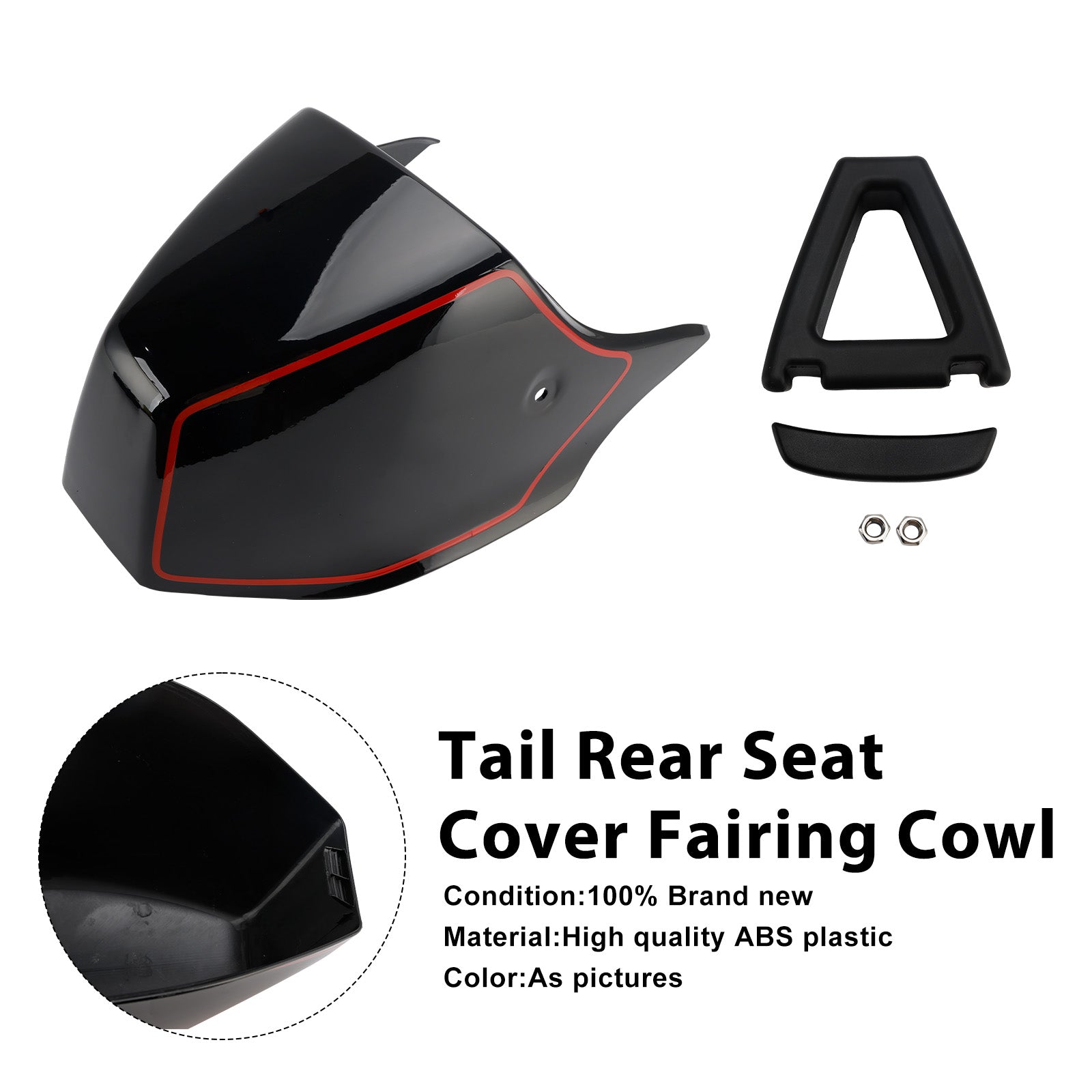 Housse de carénage de siège arrière pour Yamaha XSR900 2022 – 2025