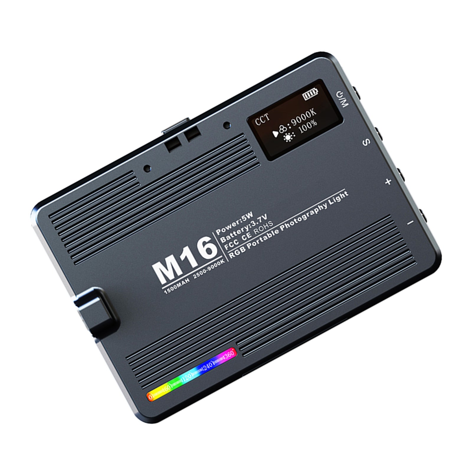 3000-9900K RGB Pocket Light Thin RGB fullfärg LED Fill Light Live Light Light