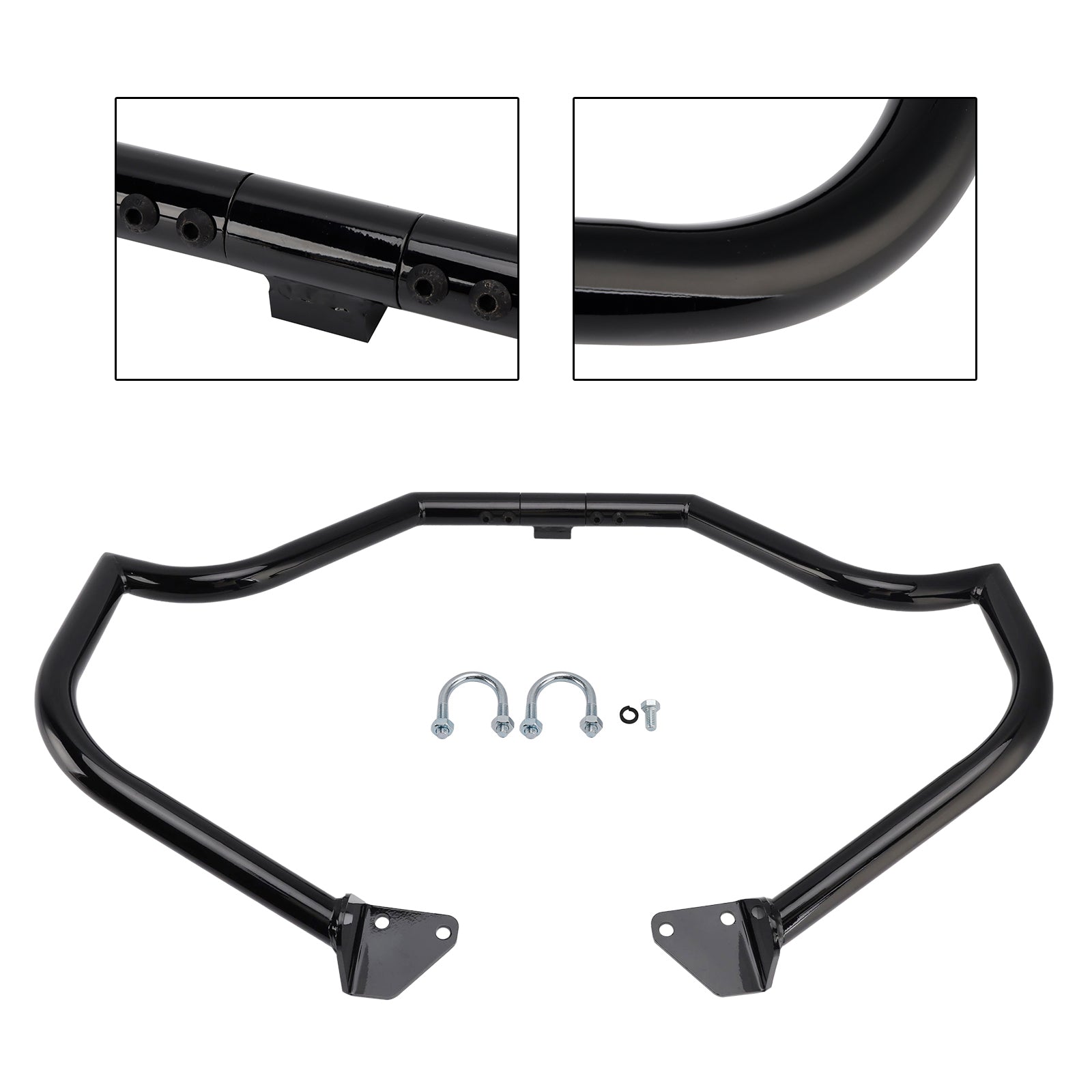 2006-2017 Dyna Fat Bob FXDF Bumper Engine Protection Guard Crash Bar