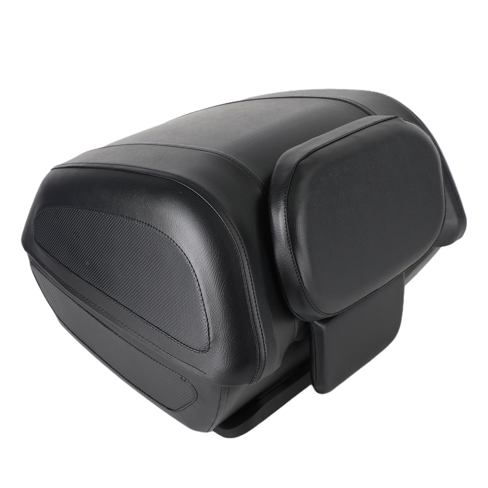 Motorbox Motorfiets/fietsbagage/helm -achteropslag met plaat en toetsen