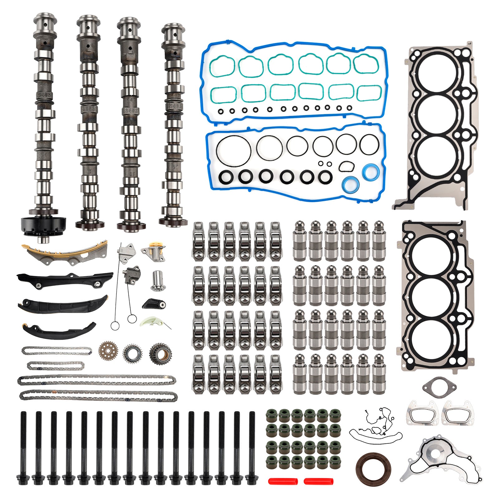 Arabstacles de came moteur Chaîne de synchronisation des poussoirs pour Chrysler pour RAM 3,6L