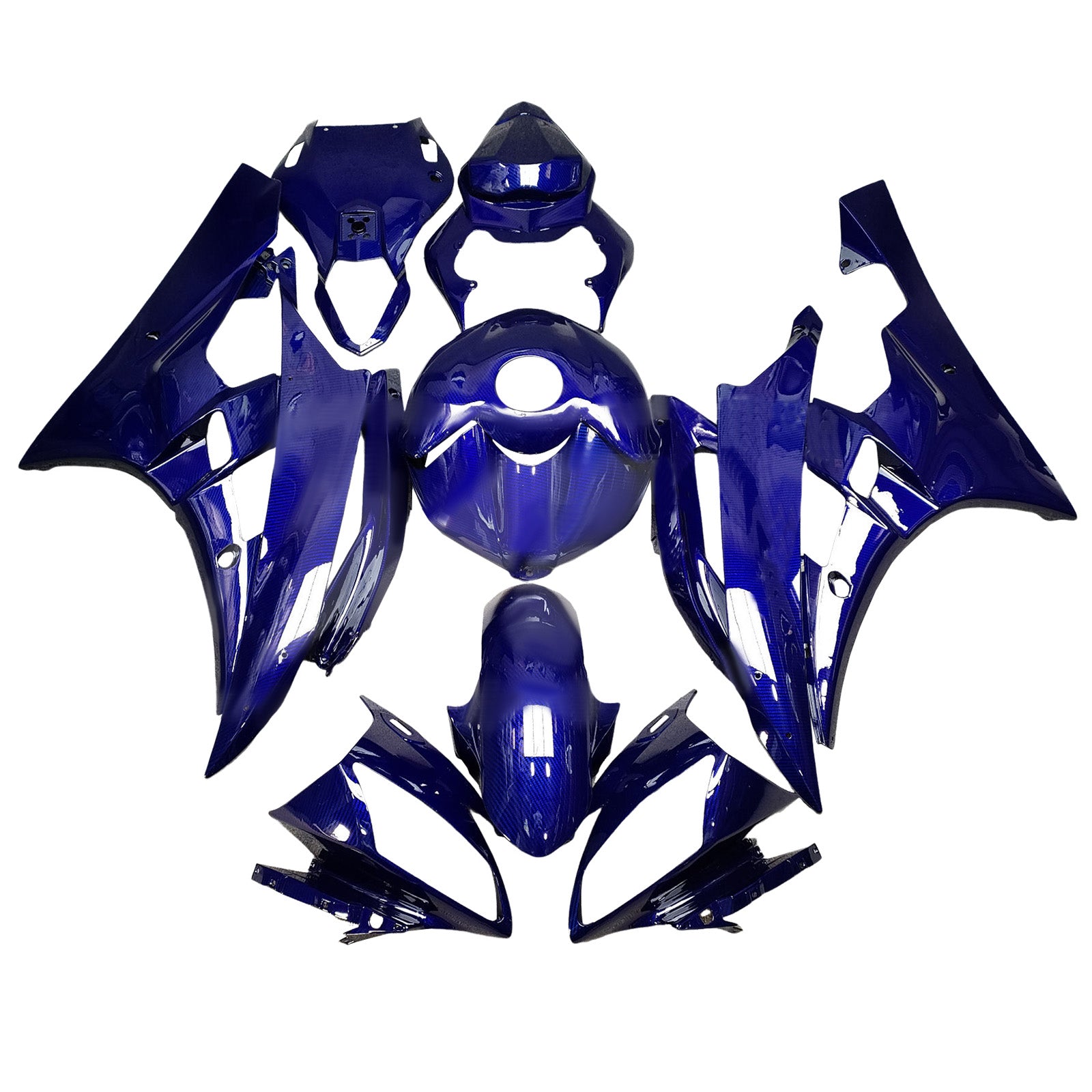 Injection Fairing Kit Bodywork Plastic ABS For Yamaha YZFR6 YZF-R6 2006-2007
