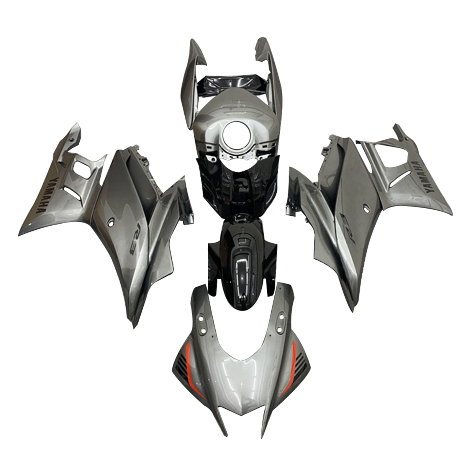 2019-2021 Yamaha YZF-R3 R25 Kit de carénage Kit de carrosserie en plastique Abs