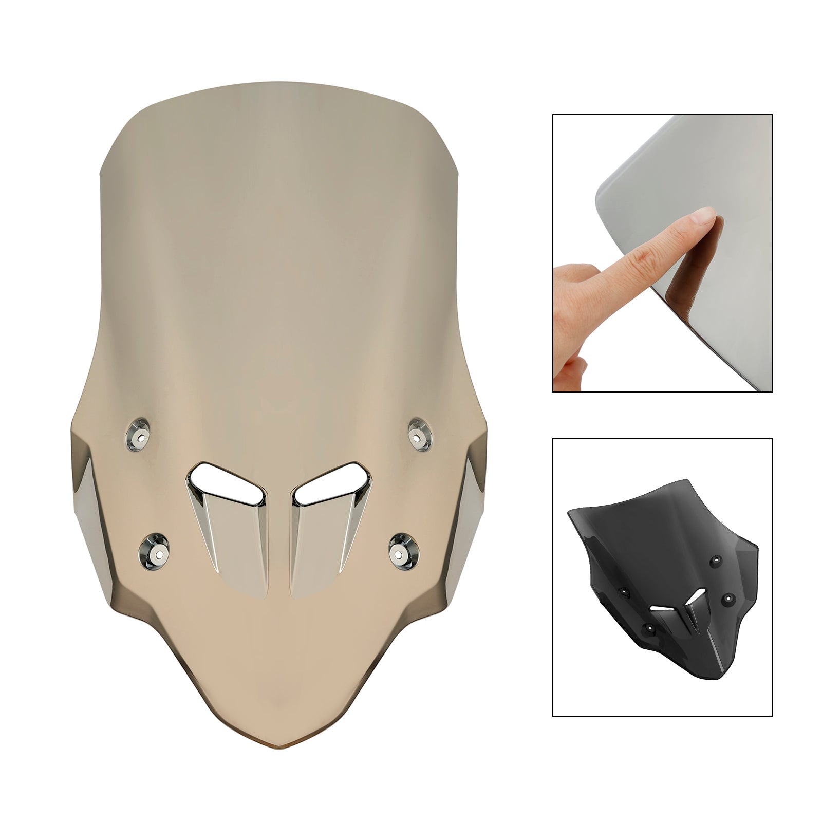 Pare-brise de moto ABS adapté à HONDA CB400X/CB500X 2019 – 2024