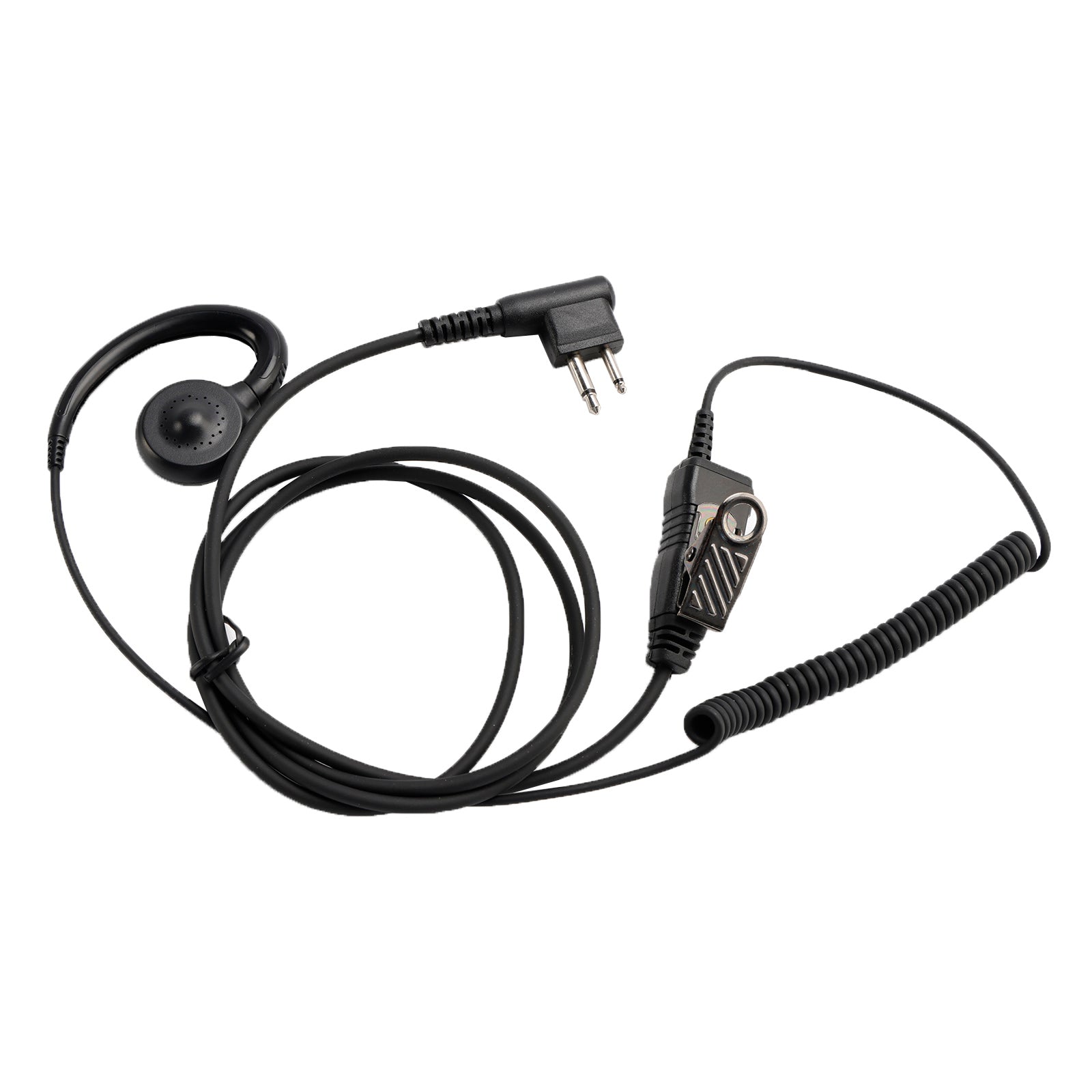 M-018 Liten PTT-B6 Curve Hook Earhook Headset för GP2000 CP88 SP10 Pro1150 P040