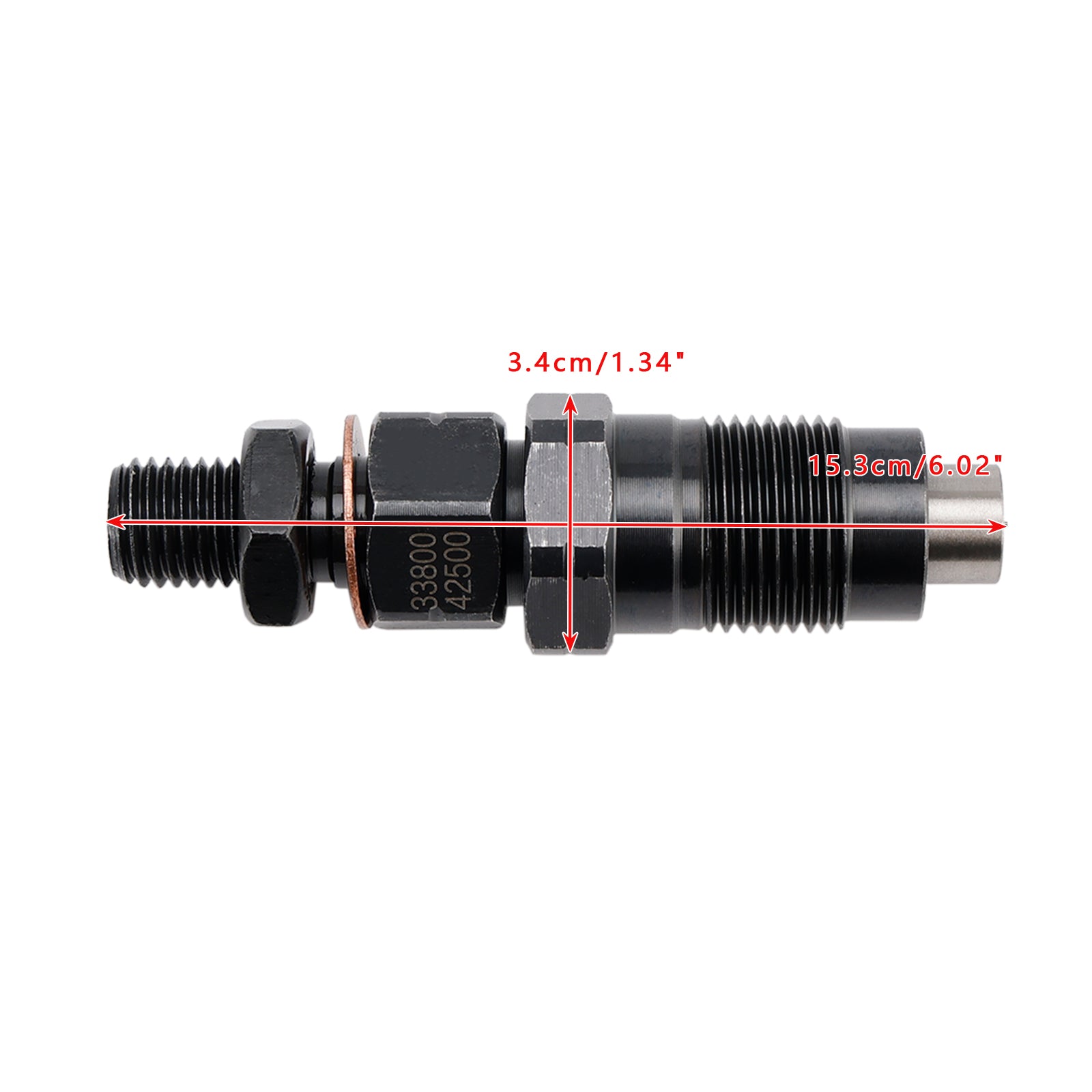 Hyundai D4BH D4BF Pickup H100 Minivan H1 4PCS Fuel Injector 33800-42500