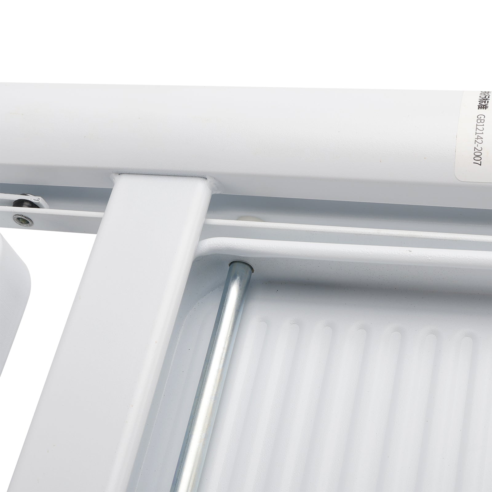 4-traps ladder, opvouwbare opstapjes voor volwassenen, antislippedaal, lichtgewicht