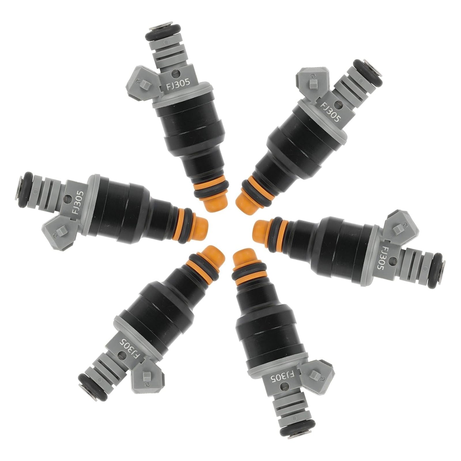 6Pcs Fuel Injector For Ford Ranger Mazda B3000 1999-2000 Gas V6 3.0L FJ10537