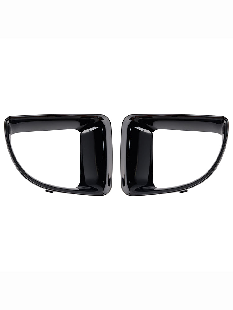 2012-2017 Mini Roadster R59 Cadre de conduit d'air avant noir brillant 51117255117 51117255119