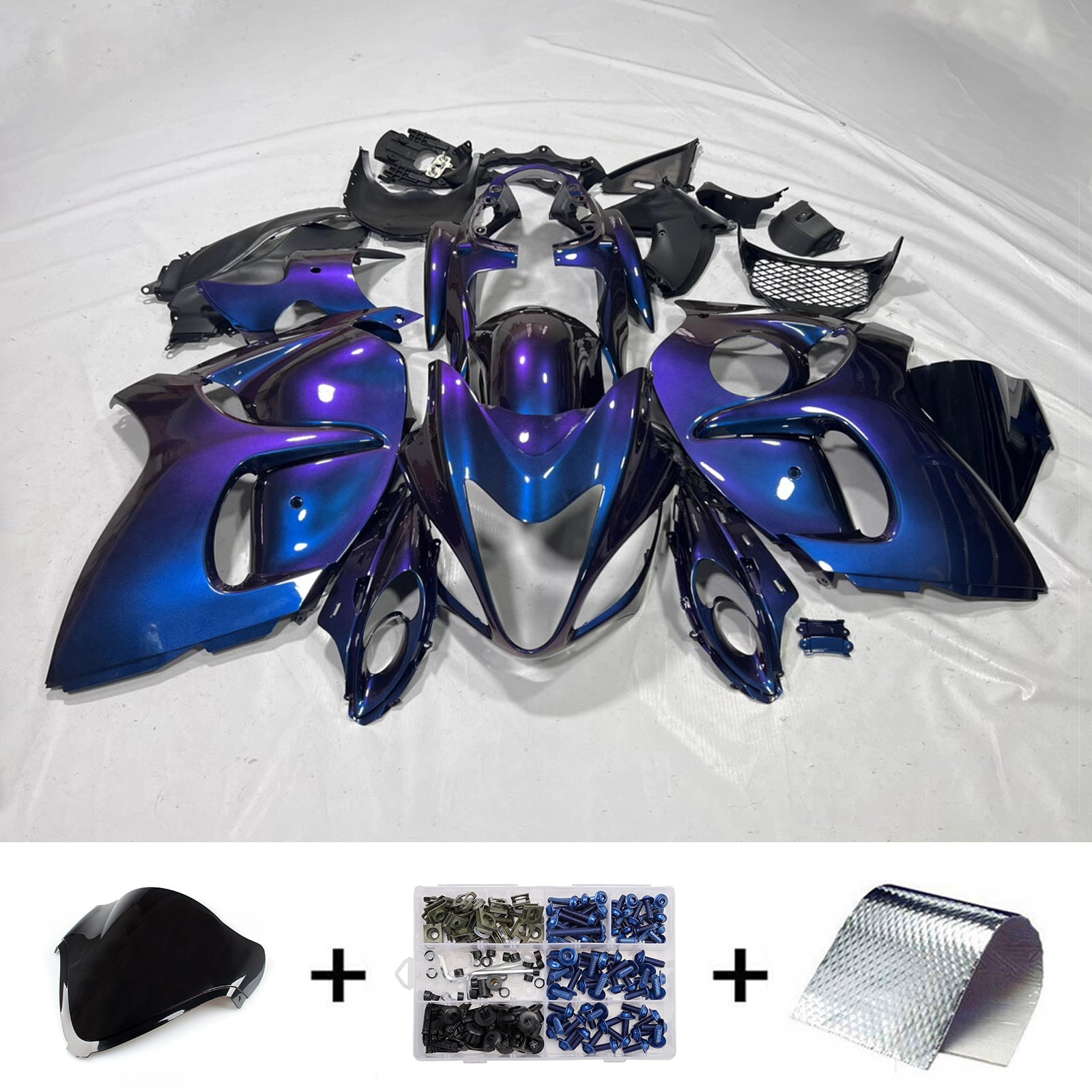 Injection Fairing Kit Bodywork Plastic ABS For Suzuki Hayabusa GSX1300R 2008-2020