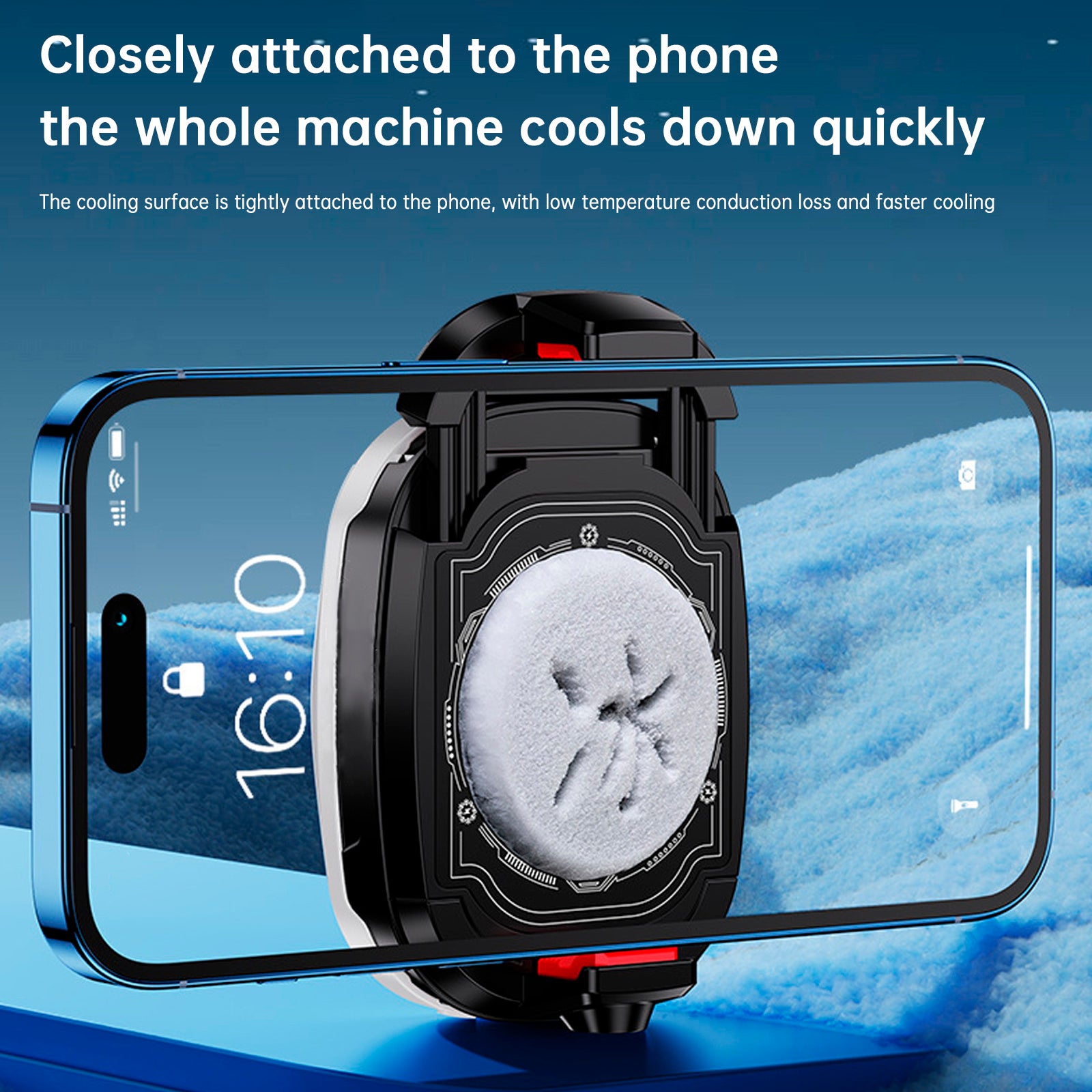 Tl16 Semiconductor Heat Sink Digital Display Fan Cooler Freezing Cool Radiator