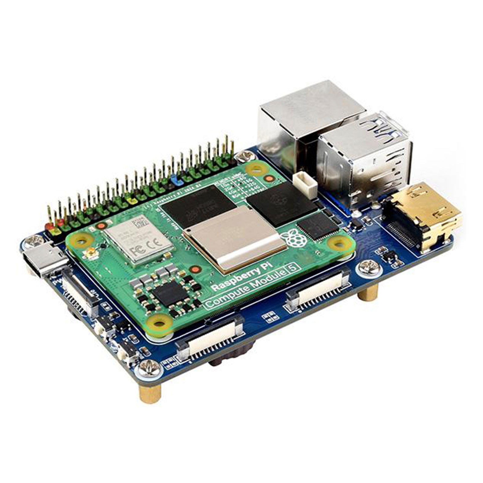 Raspberry Pi Compute Module 5 Uitbreidingskaart CM5 Computing Module Kernkaart