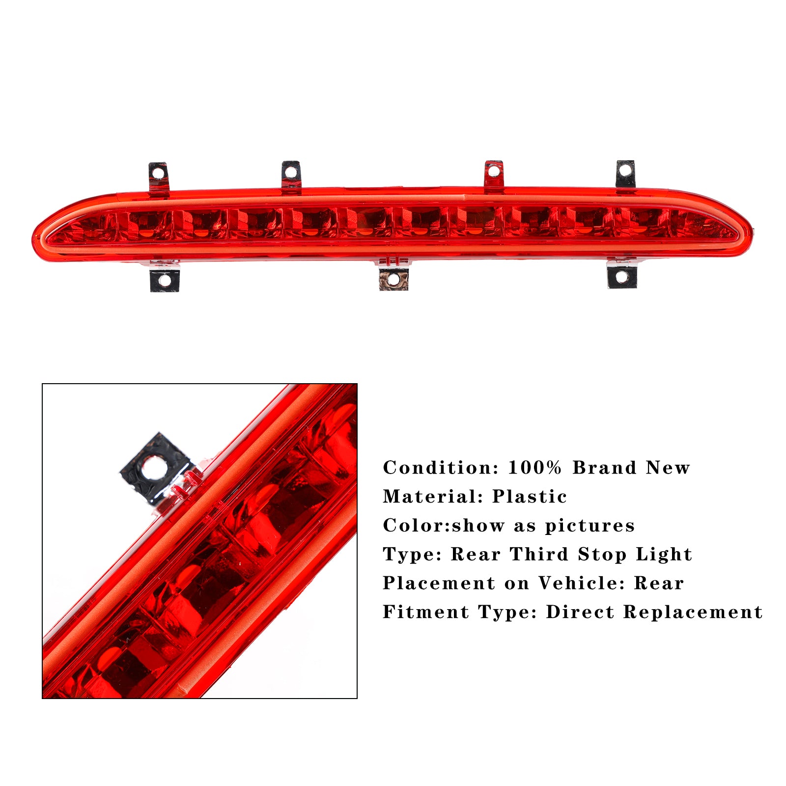 2006-2016 Volkswagen EOS Zadné tretie zastavenie svetla 1Q0945097b