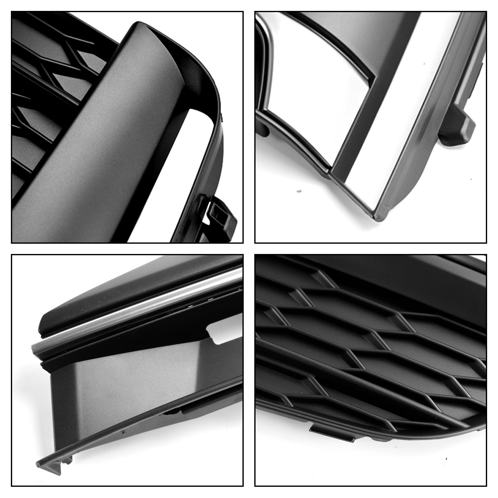 2018-2019 Audi A5 S5 S5 Cabriolet/Coupe/Sportback Front Bumper Fog Hmlová obálka mriežky 2ks