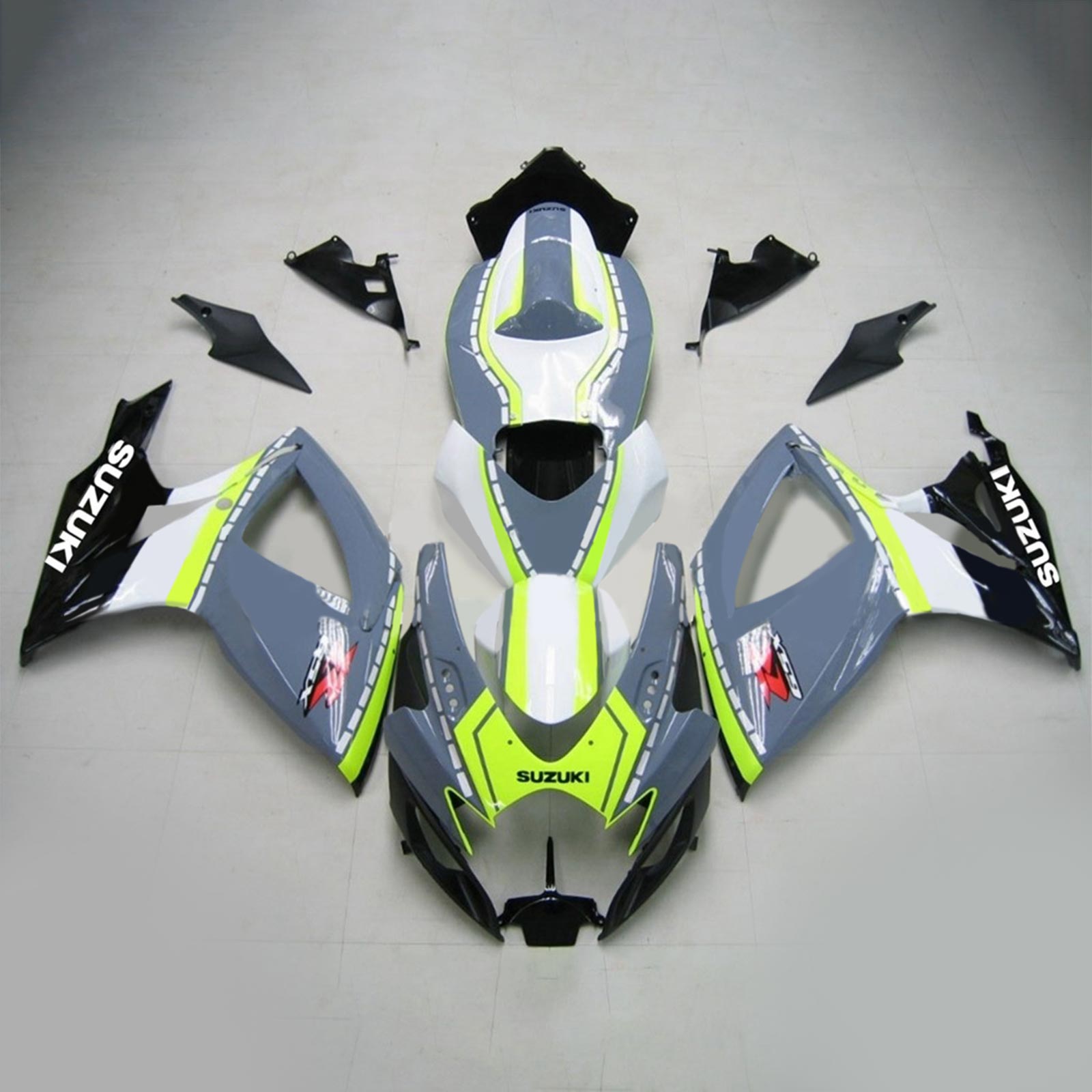 2006-2007 Suzuki GSXR 600/750 K6 Kit de carénage injectable Amotopart Bodywork Plastic Abs # 109