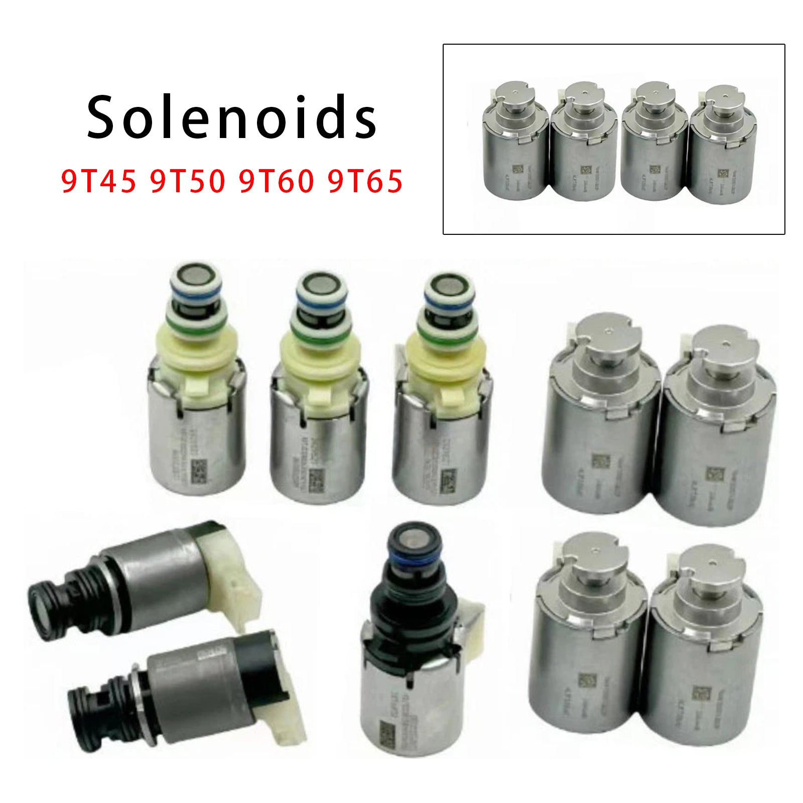 10 PCS Valve Body Solenoid Kit 9T45 9T50 9T60 9T65