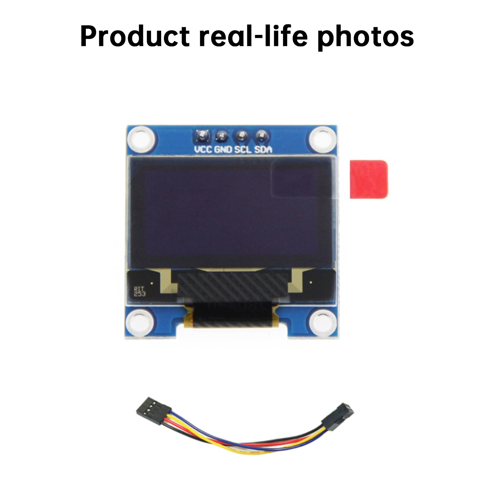 Raspberry Pi 4B 0,96-inch OLED-displaymodule IP-harde schijf-informatiedisplay